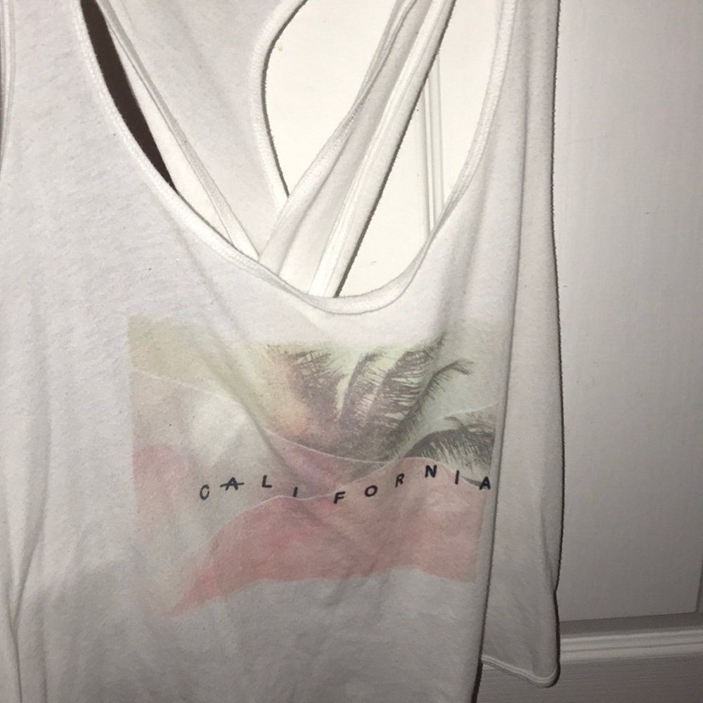 White tank top